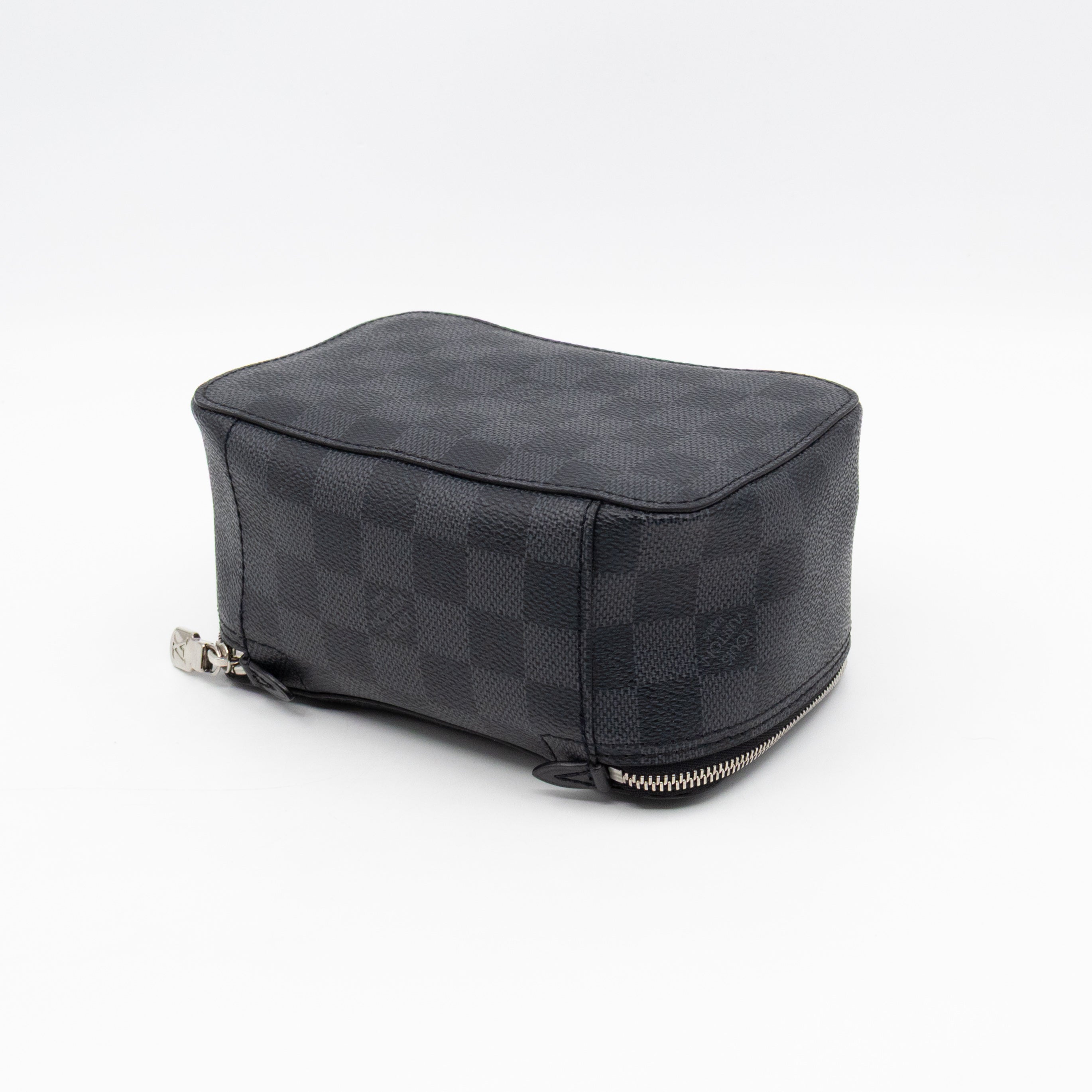 Cube de Rangement PM Damier Graphite