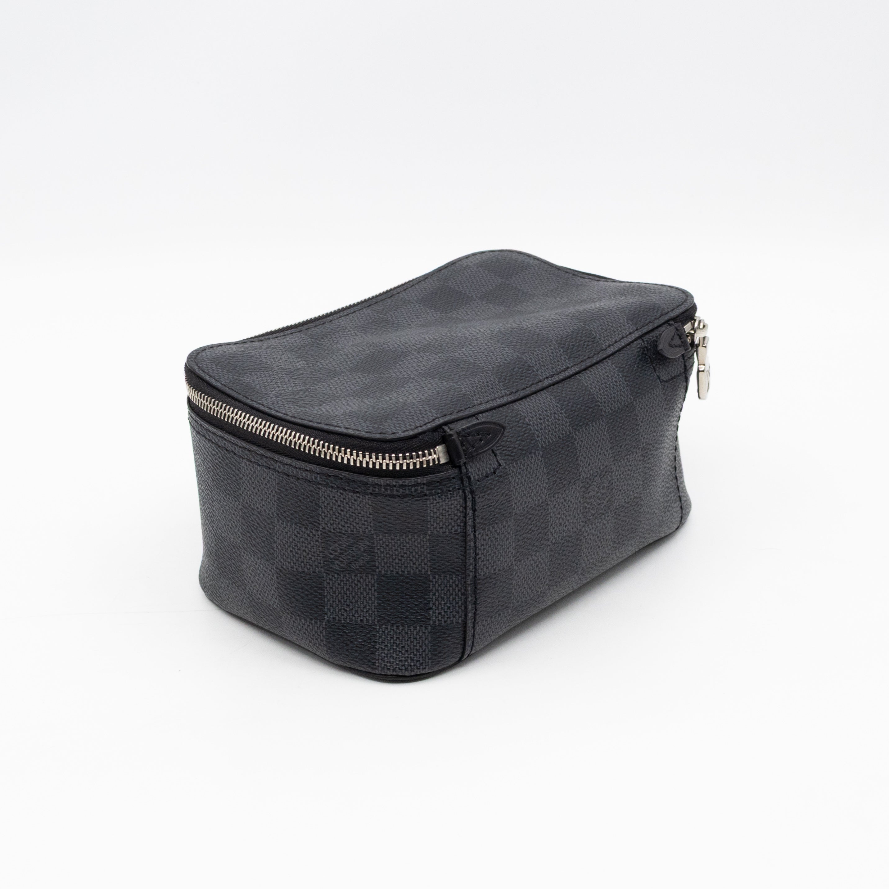 Cube de Rangement PM Damier Graphite
