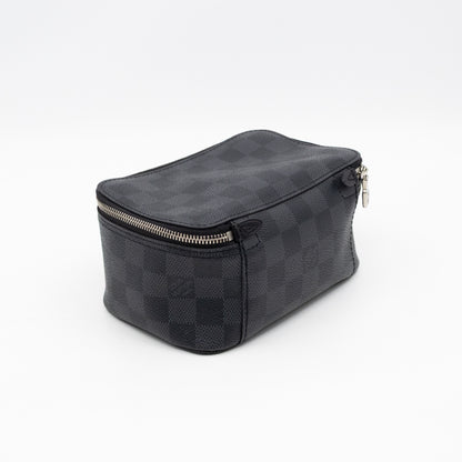 Cube de Rangement PM Damier Graphite