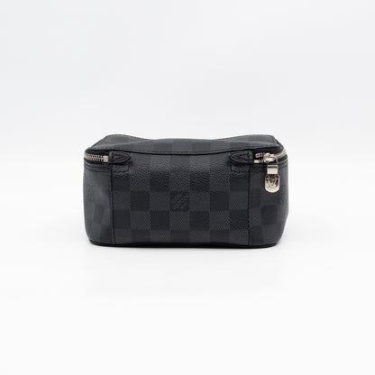 Cube de Rangement PM Damier Graphite