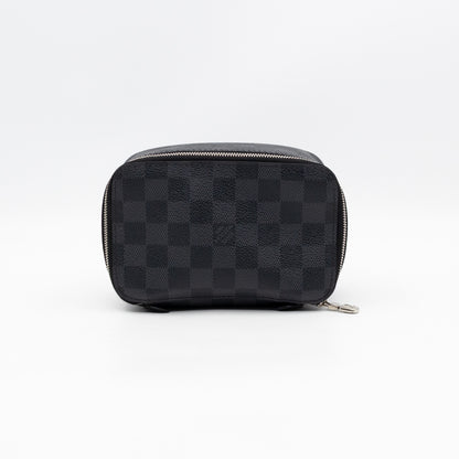 Cube de Rangement PM Damier Graphite