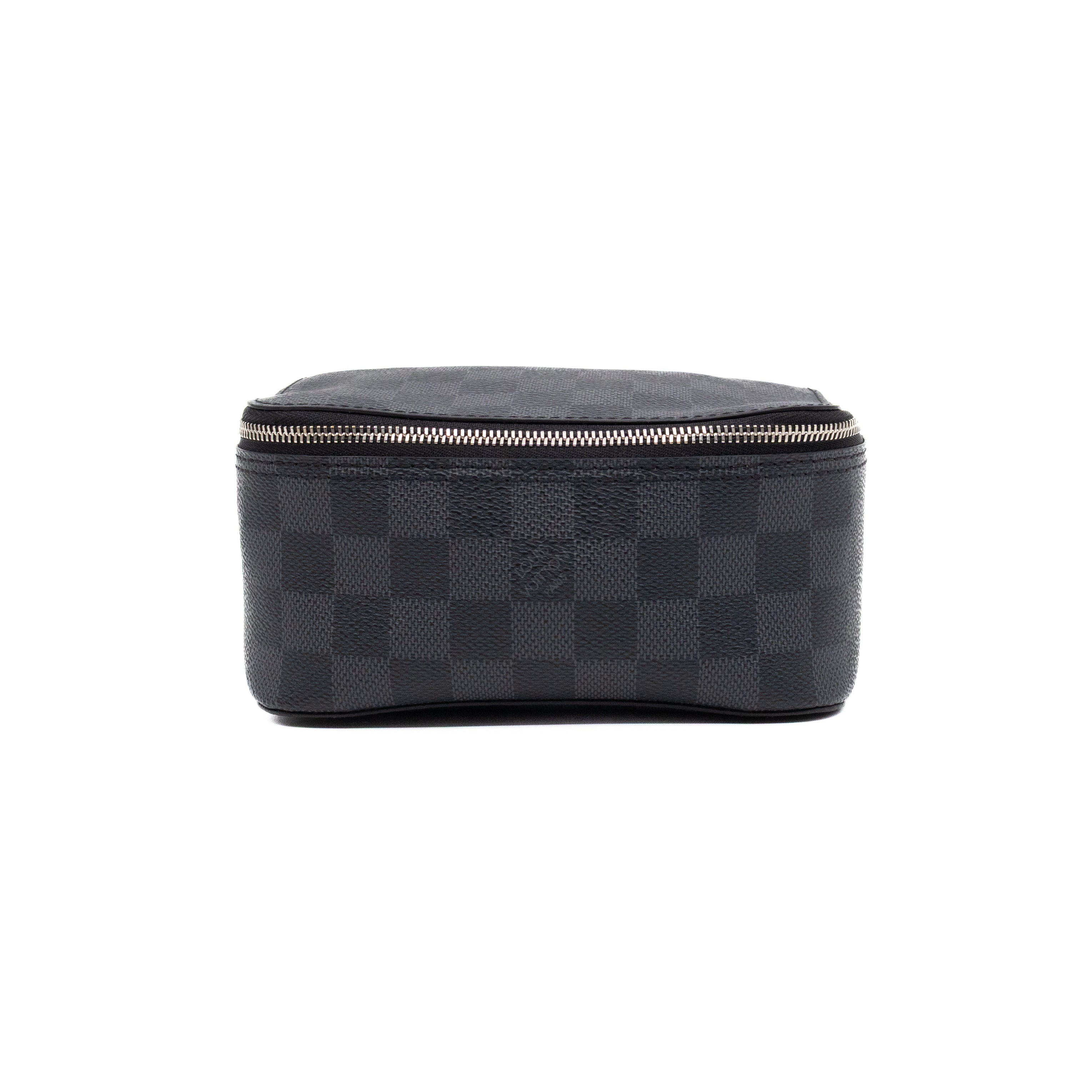 Cube de Rangement PM Damier Graphite