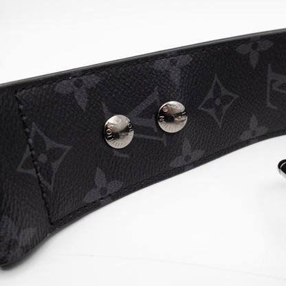 Bandouliere Reversible Strap Monogram Eclipse Reverse