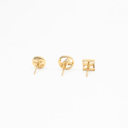 Crazy In Lock Earrings Set Gold