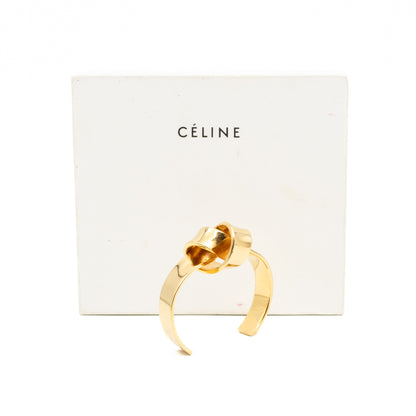 Flat Knot Bracelet Gold