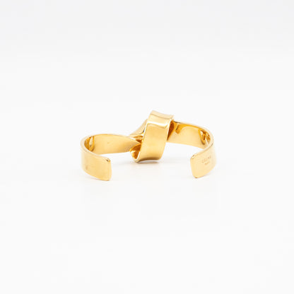 Flat Knot Bracelet Gold