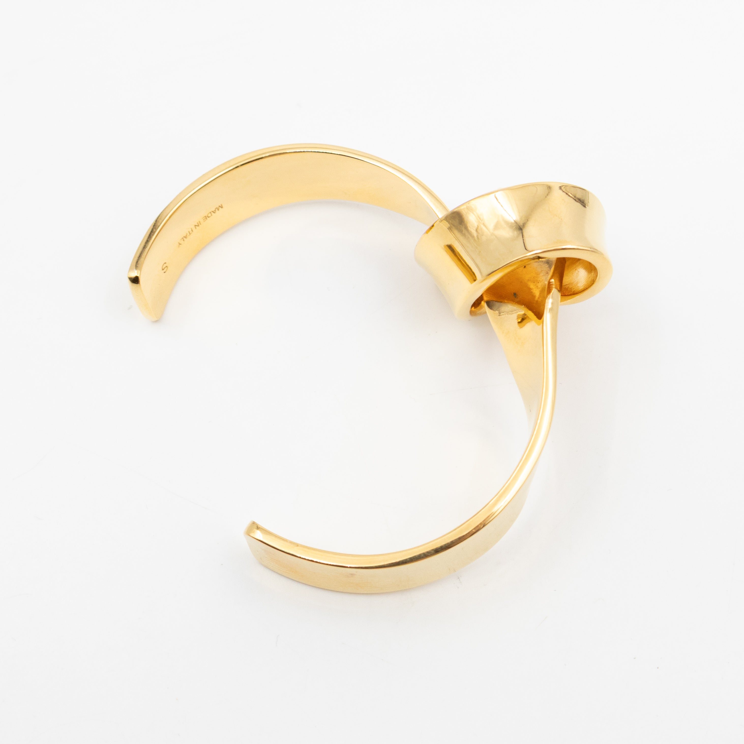 Flat Knot Bracelet Gold