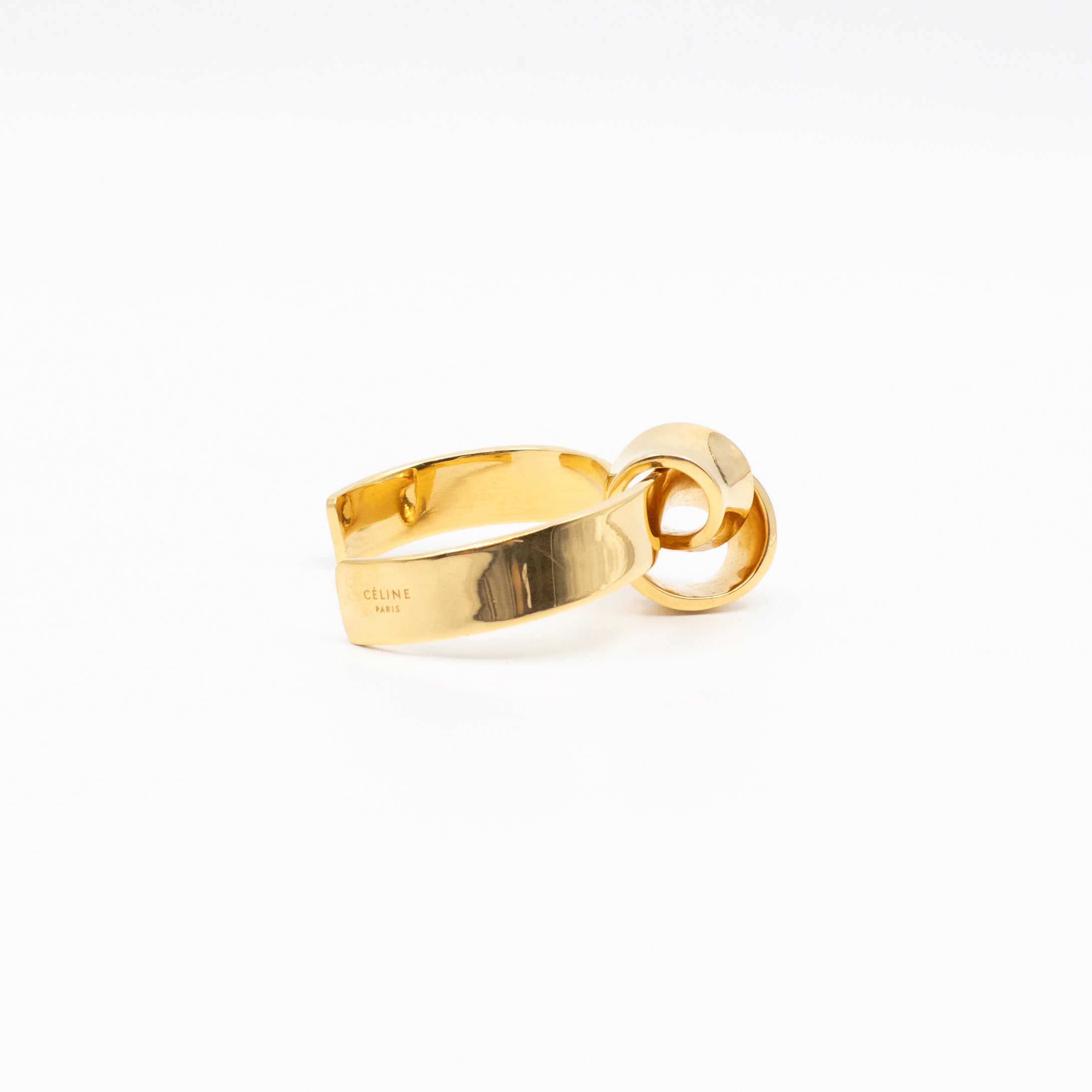 Flat Knot Bracelet Gold