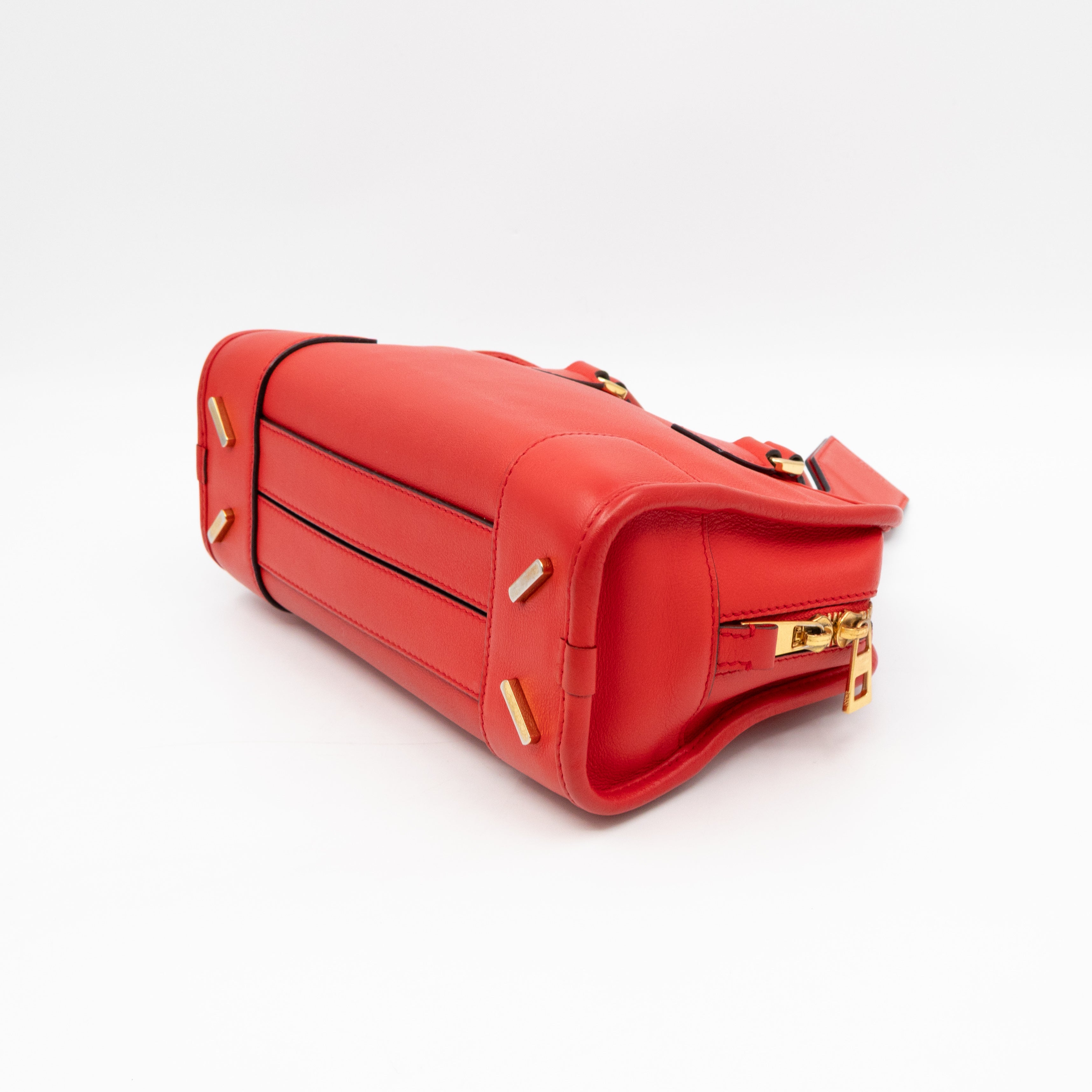 Amazona 23 Crossbody Bag Red Leather