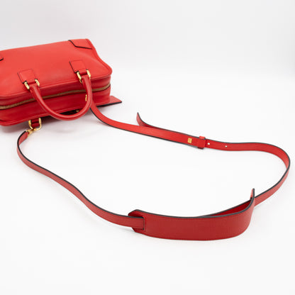 Amazona 23 Crossbody Bag Red Leather