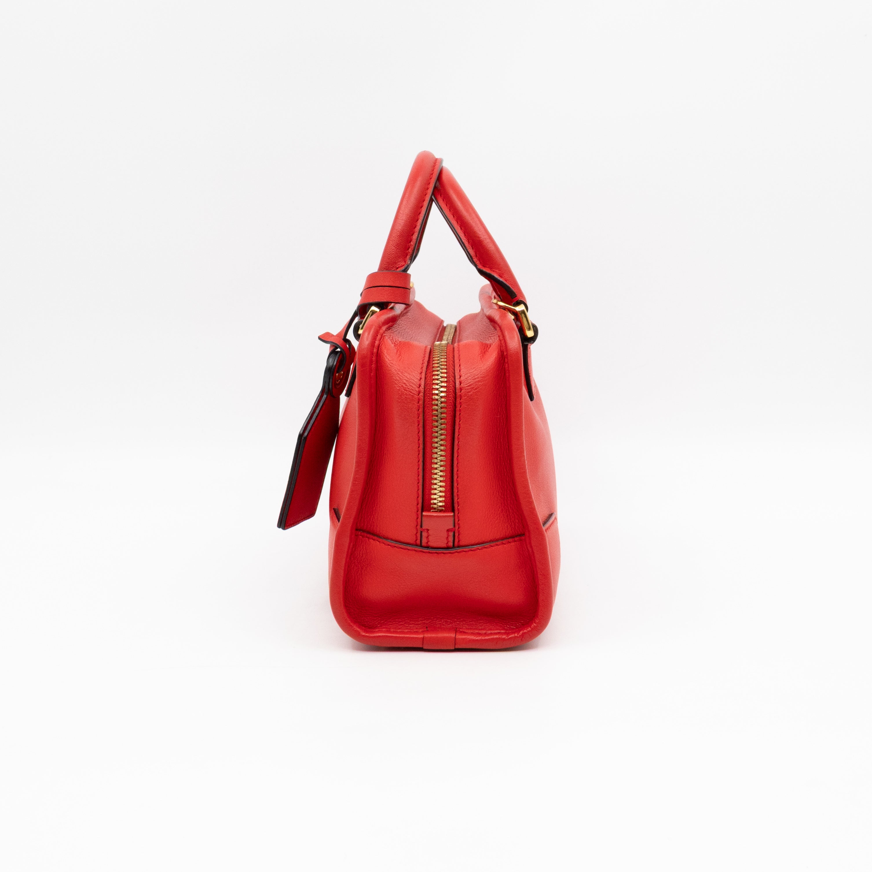 Amazona 23 Crossbody Bag Red Leather