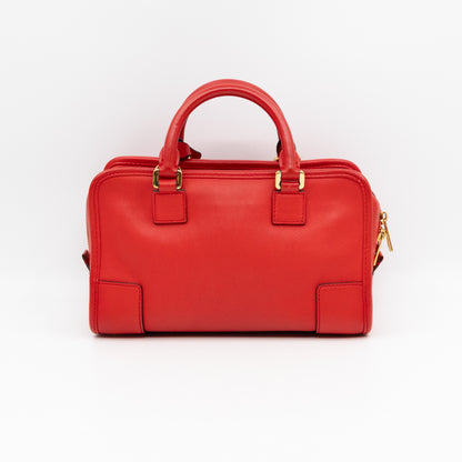 Amazona 23 Crossbody Bag Red Leather