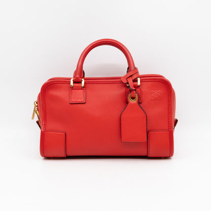 Amazona 23 Crossbody Bag Red Leather