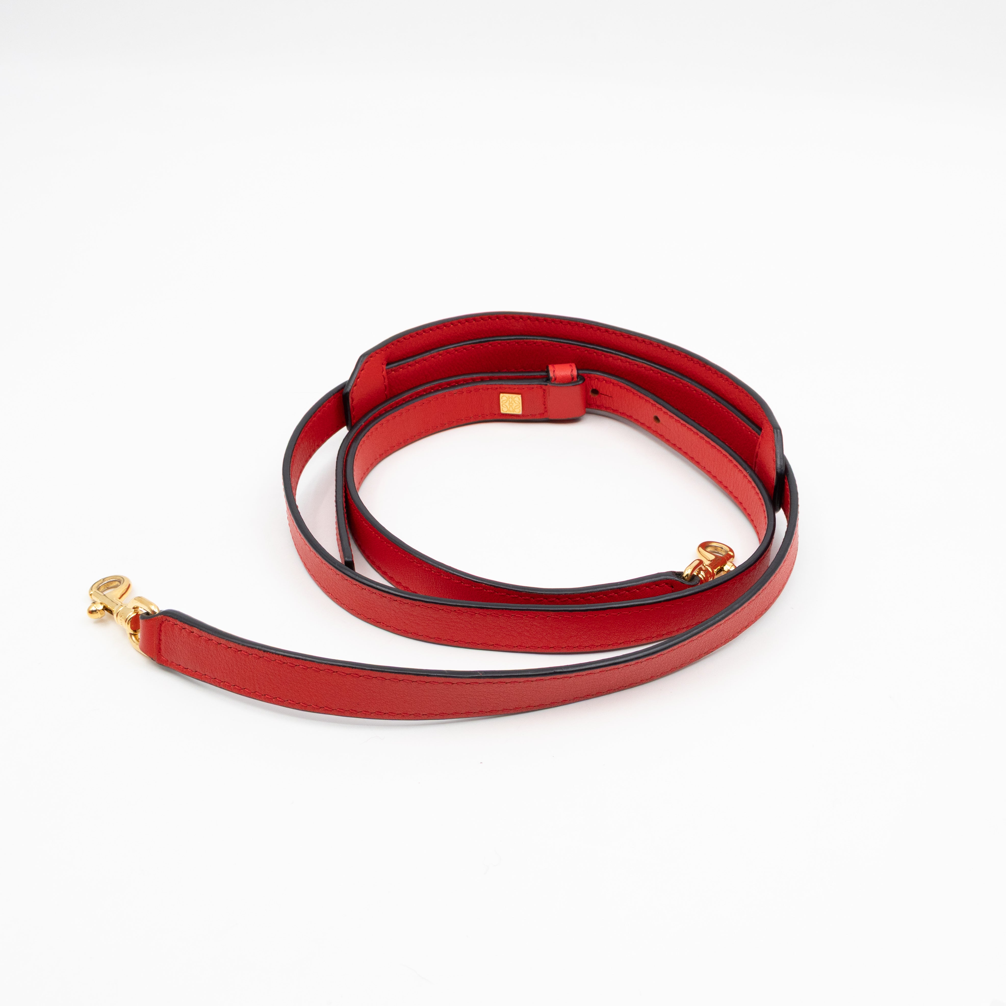 Amazona 23 Crossbody Bag Red Leather