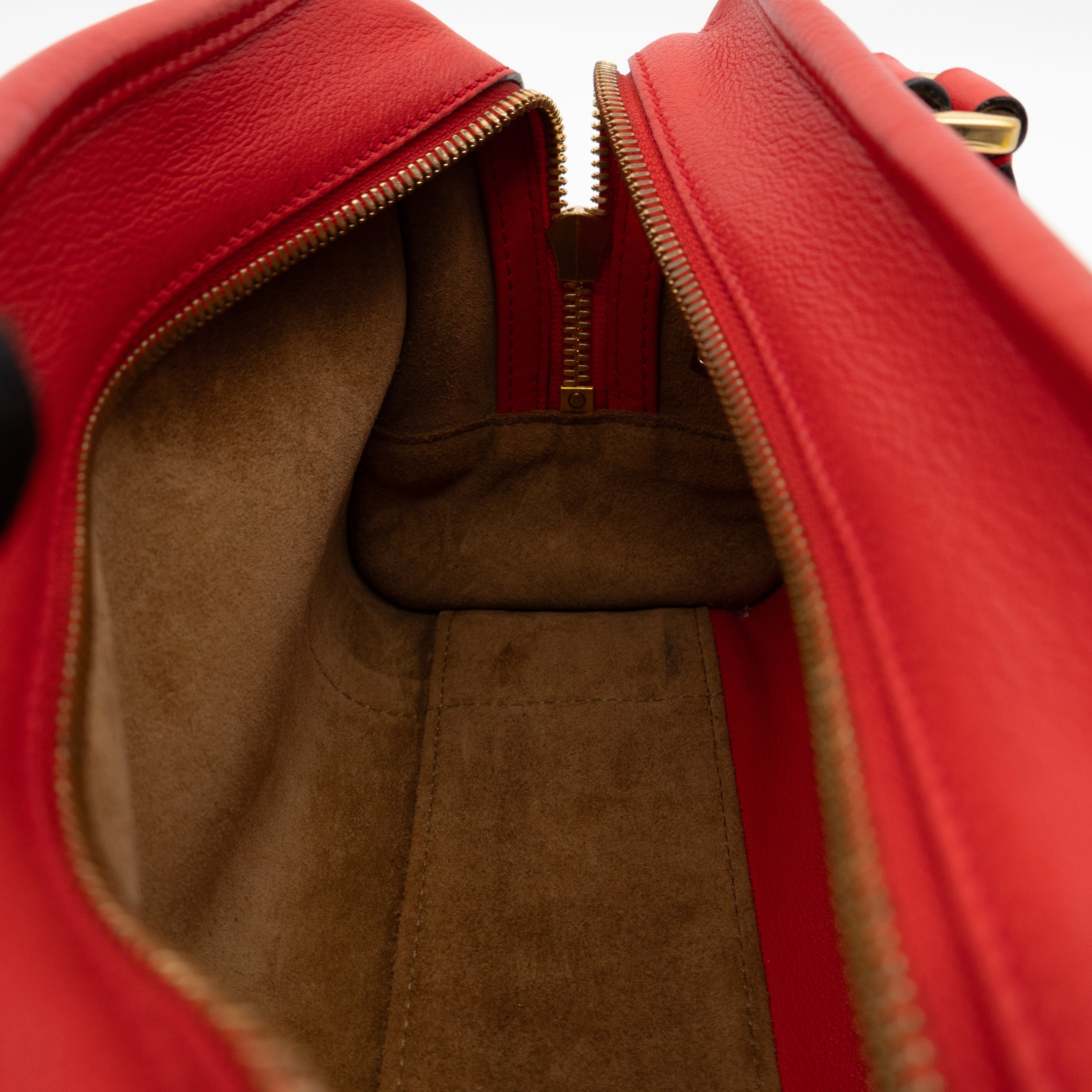 Amazona 23 Crossbody Bag Red Leather