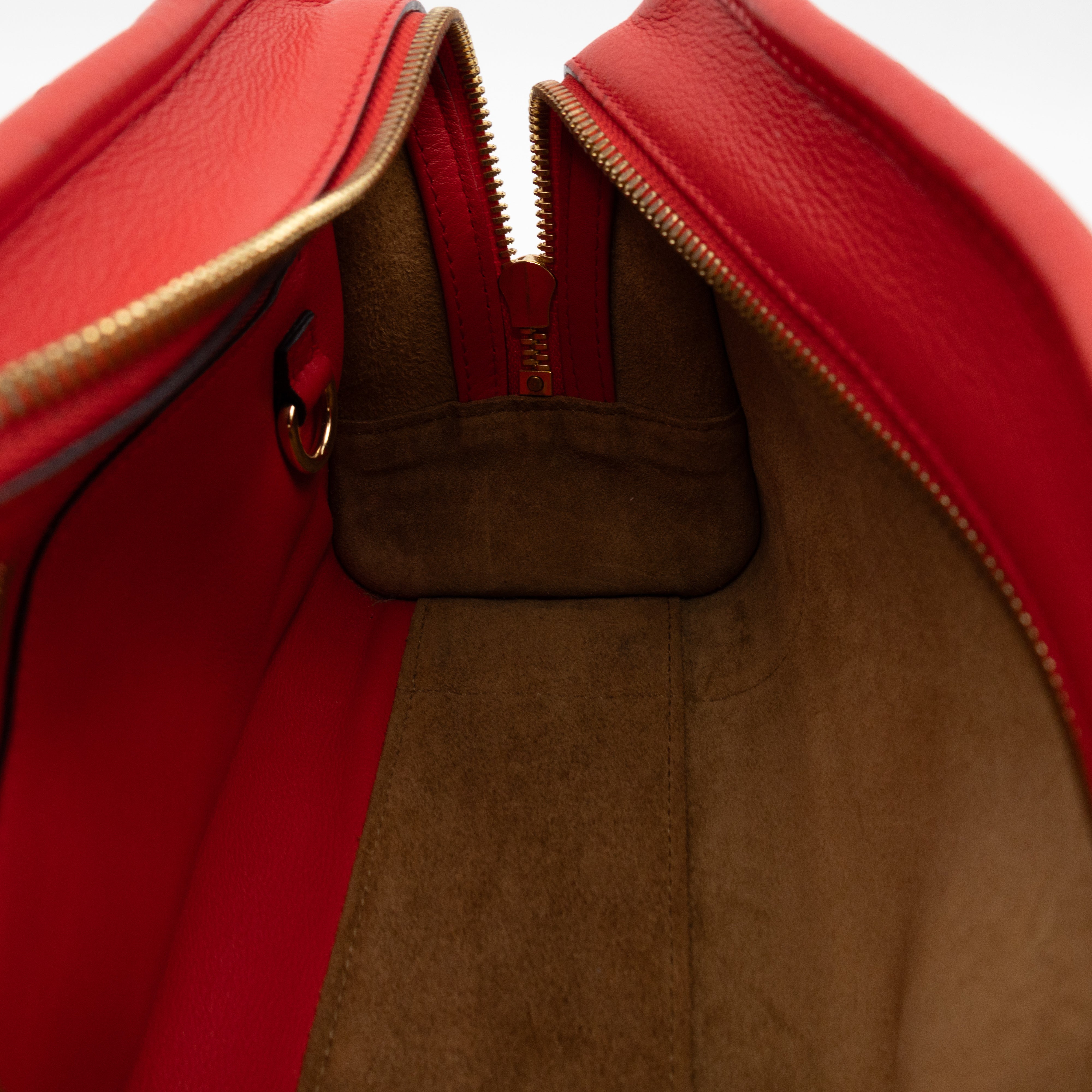 Amazona 23 Crossbody Bag Red Leather