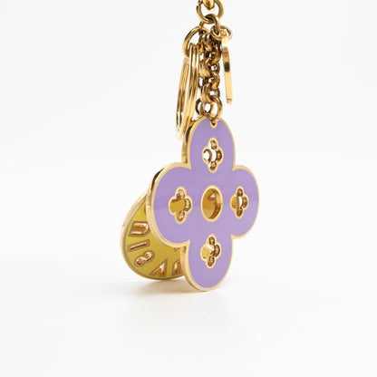 Looping Fleur Pastel Key Charm