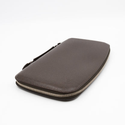 Atoll Travel Organizer Case Brown Taigarama Leather