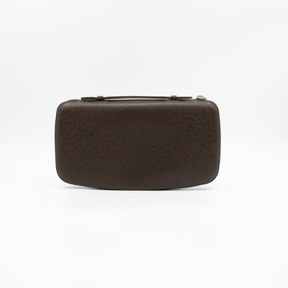 Atoll Travel Organizer Case Brown Taigarama Leather