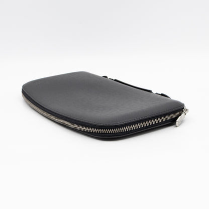 Atoll Travel Organizer Case Taigarama Black Leather