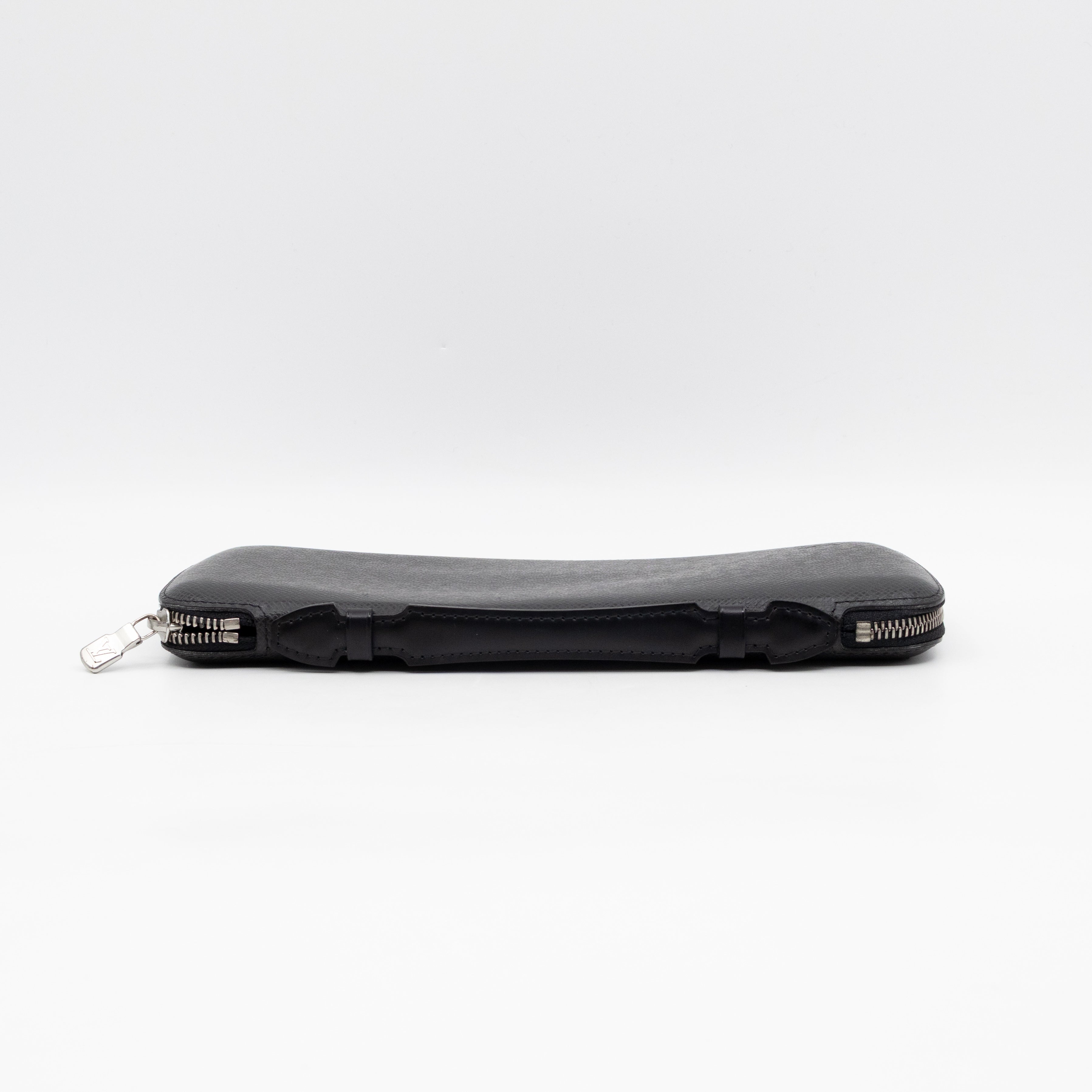 Atoll Travel Organizer Case Taigarama Black Leather