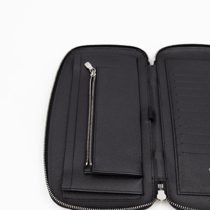 Atoll Travel Organizer Case Taigarama Black Leather