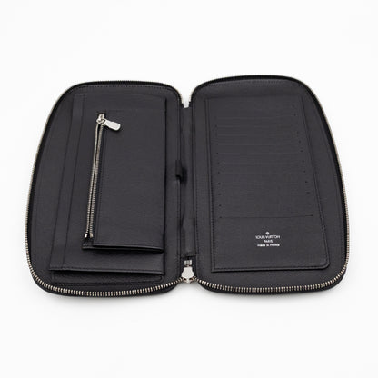 Atoll Travel Organizer Case Taigarama Black Leather