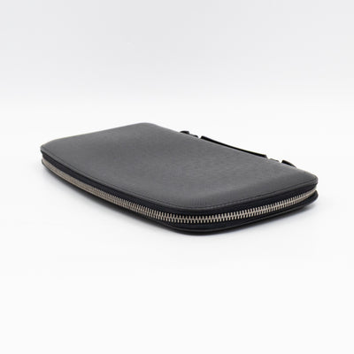 Atoll Travel Organizer Case Taigarama Black Leather