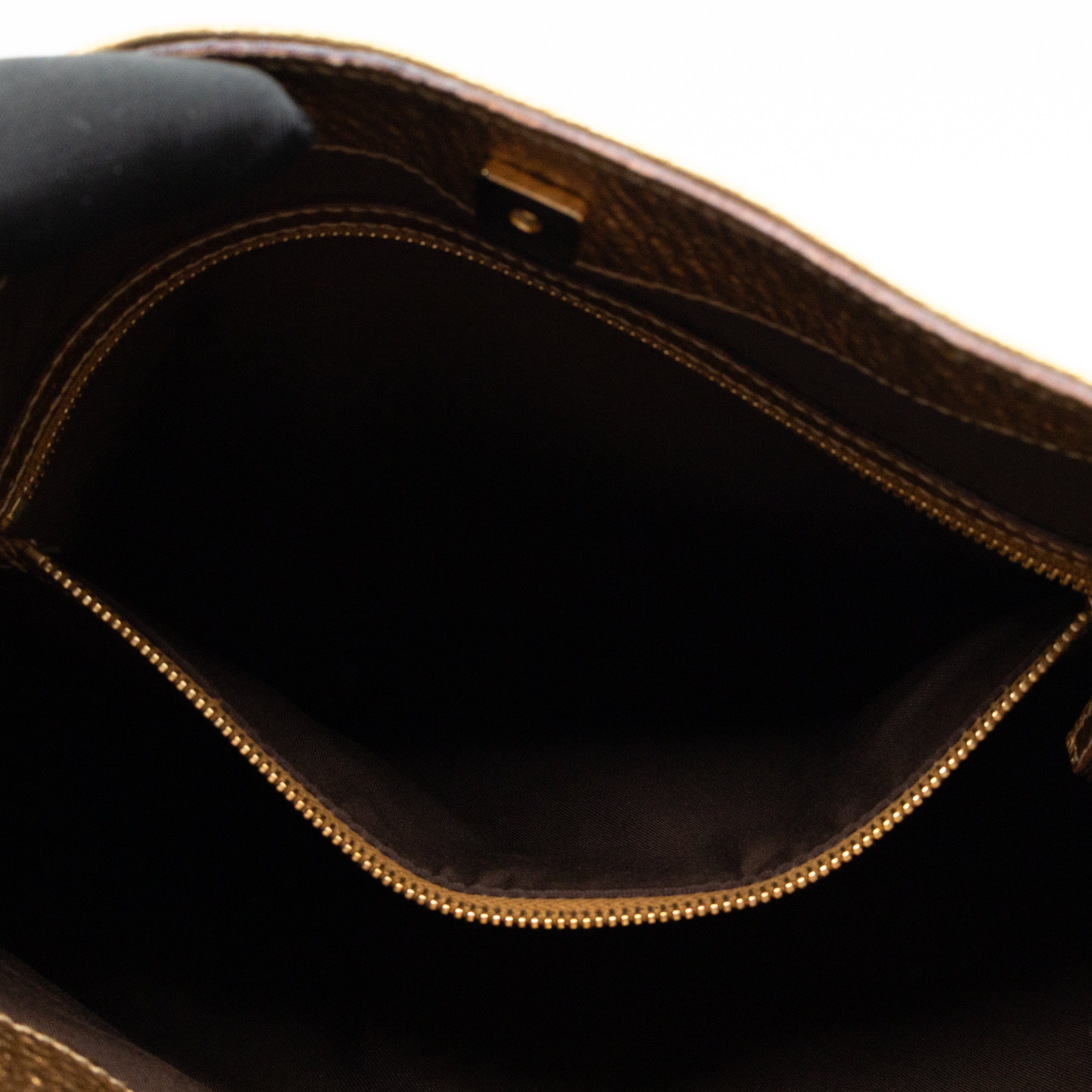 Hasler Horsebit Hobo Bronze Metallic Leather