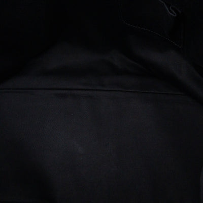 Large Muse Dark Grey Crumpled Patent Leather