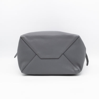 Cabas Phantom Tote Grey Leather