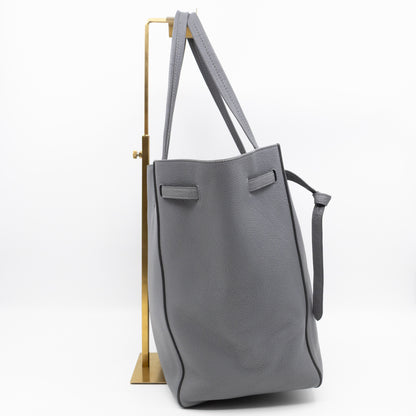 Cabas Phantom Tote Grey Leather