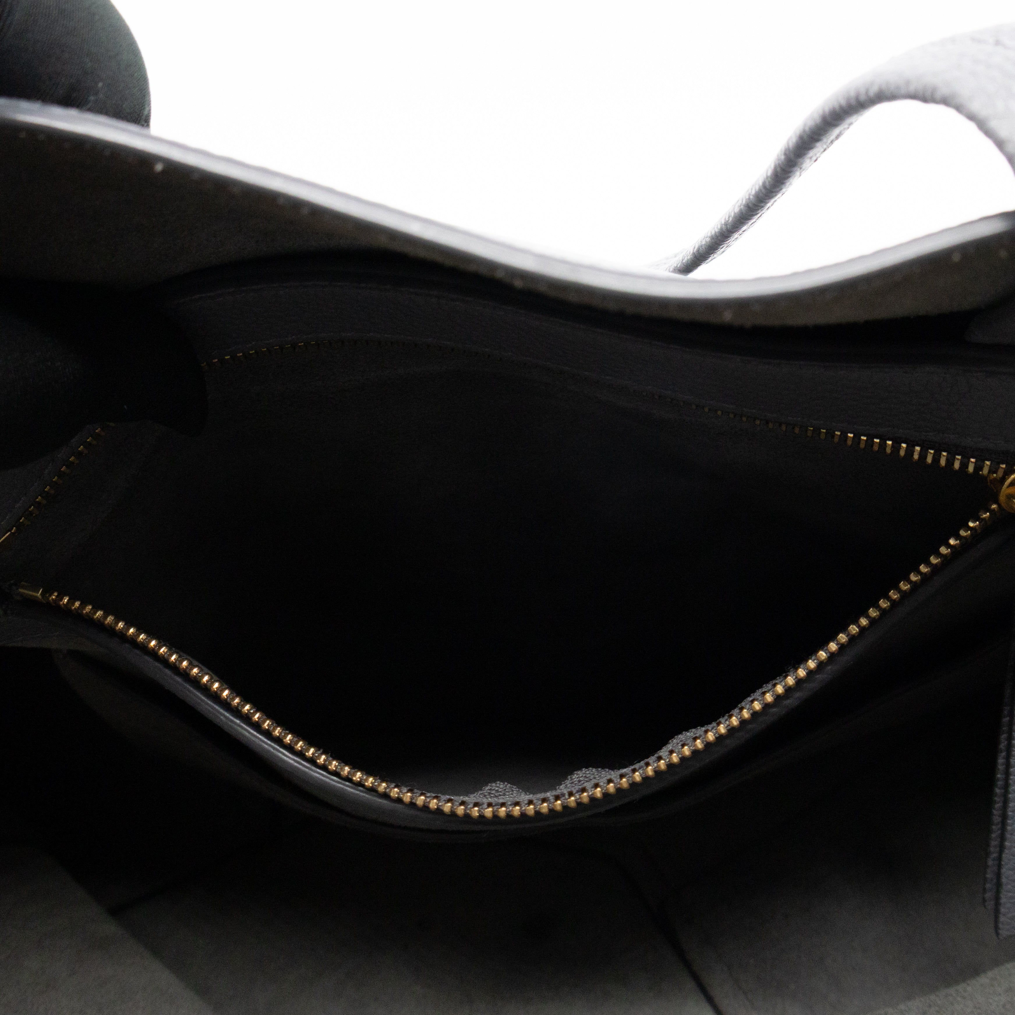 Cabas Phantom Tote Grey Leather