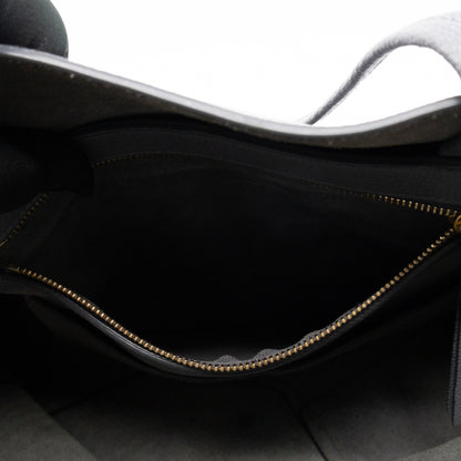 Cabas Phantom Tote Grey Leather