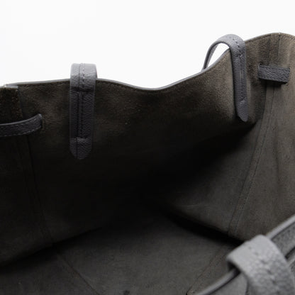 Cabas Phantom Tote Grey Leather