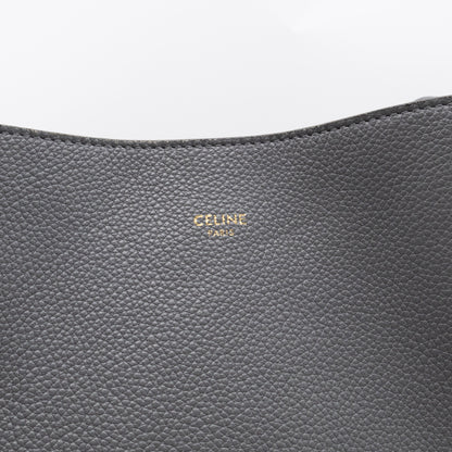 Cabas Phantom Tote Grey Leather