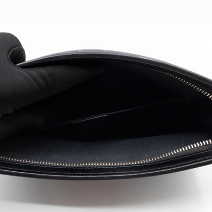 Zip Pouch Toiletry Case Black GG Supreme