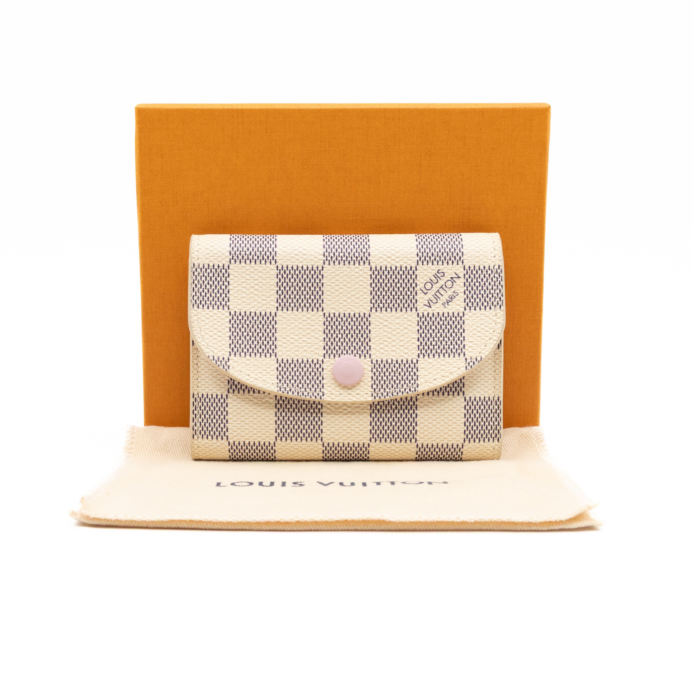 Rosalie Coin Purse Damier Azur