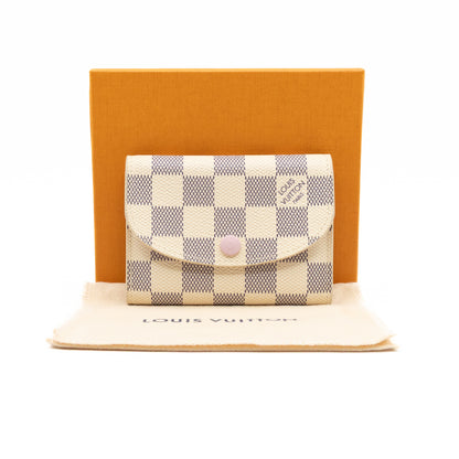 Rosalie Coin Purse Damier Azur