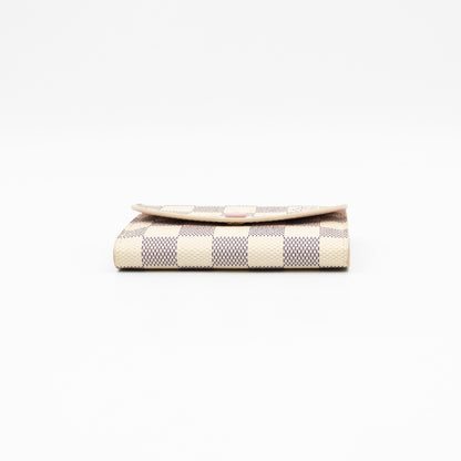 Rosalie Coin Purse Damier Azur