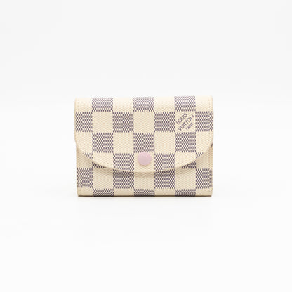 Rosalie Coin Purse Damier Azur