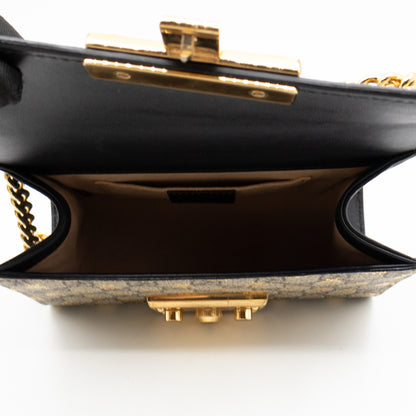 Padlock Flap Bag Small GG Supreme Bees