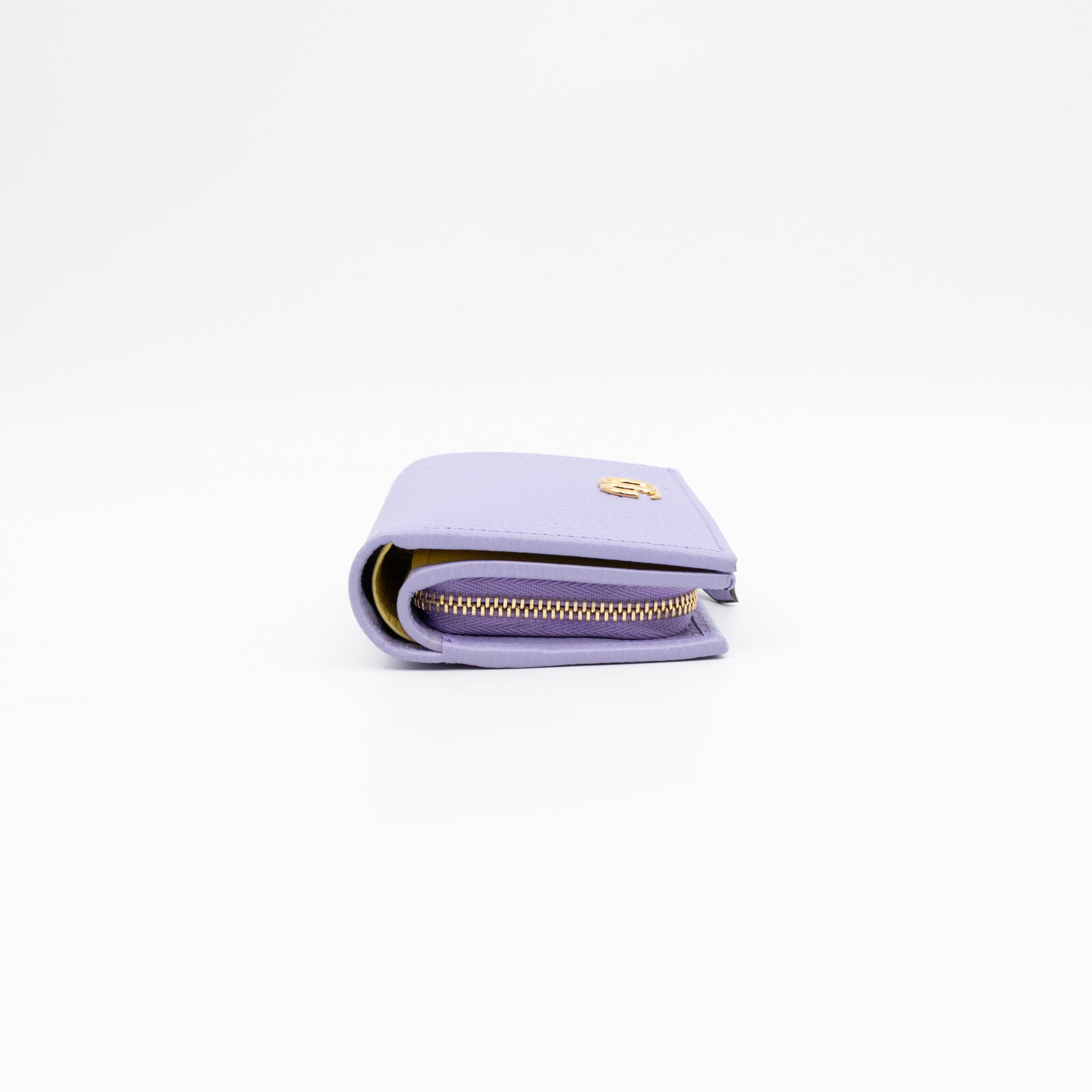 GG Marmont Card Case Wallet Lilac Leather