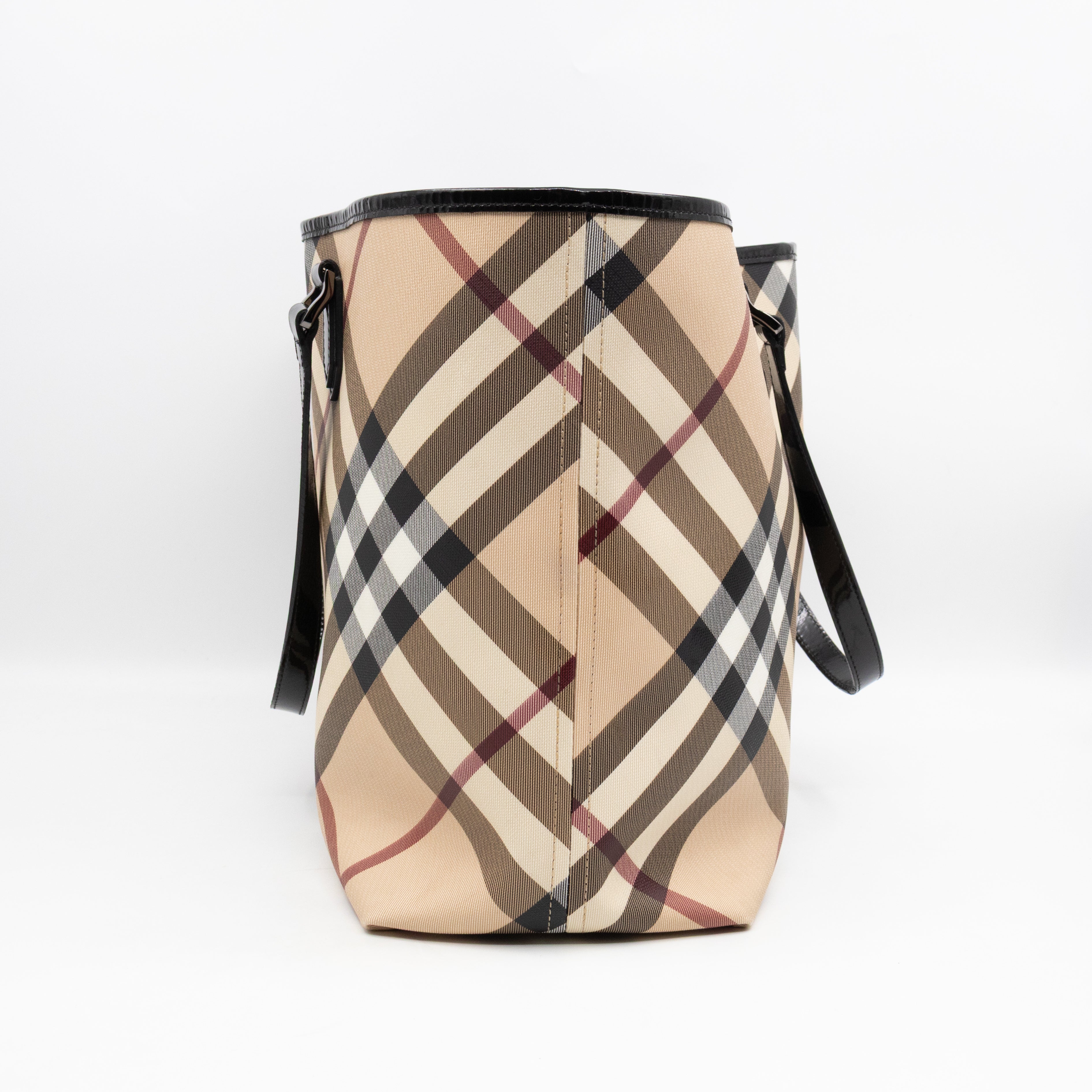 Nickie Tote with Pouch Supernova Check