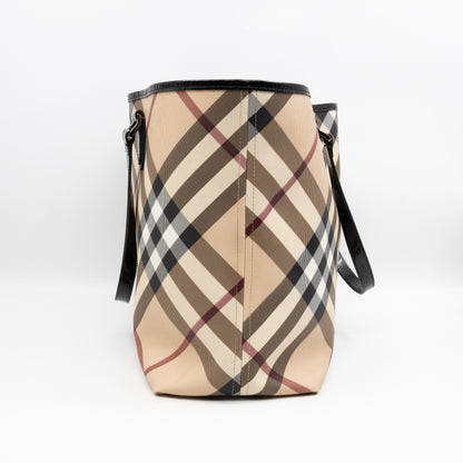 Nickie Tote with Pouch Supernova Check