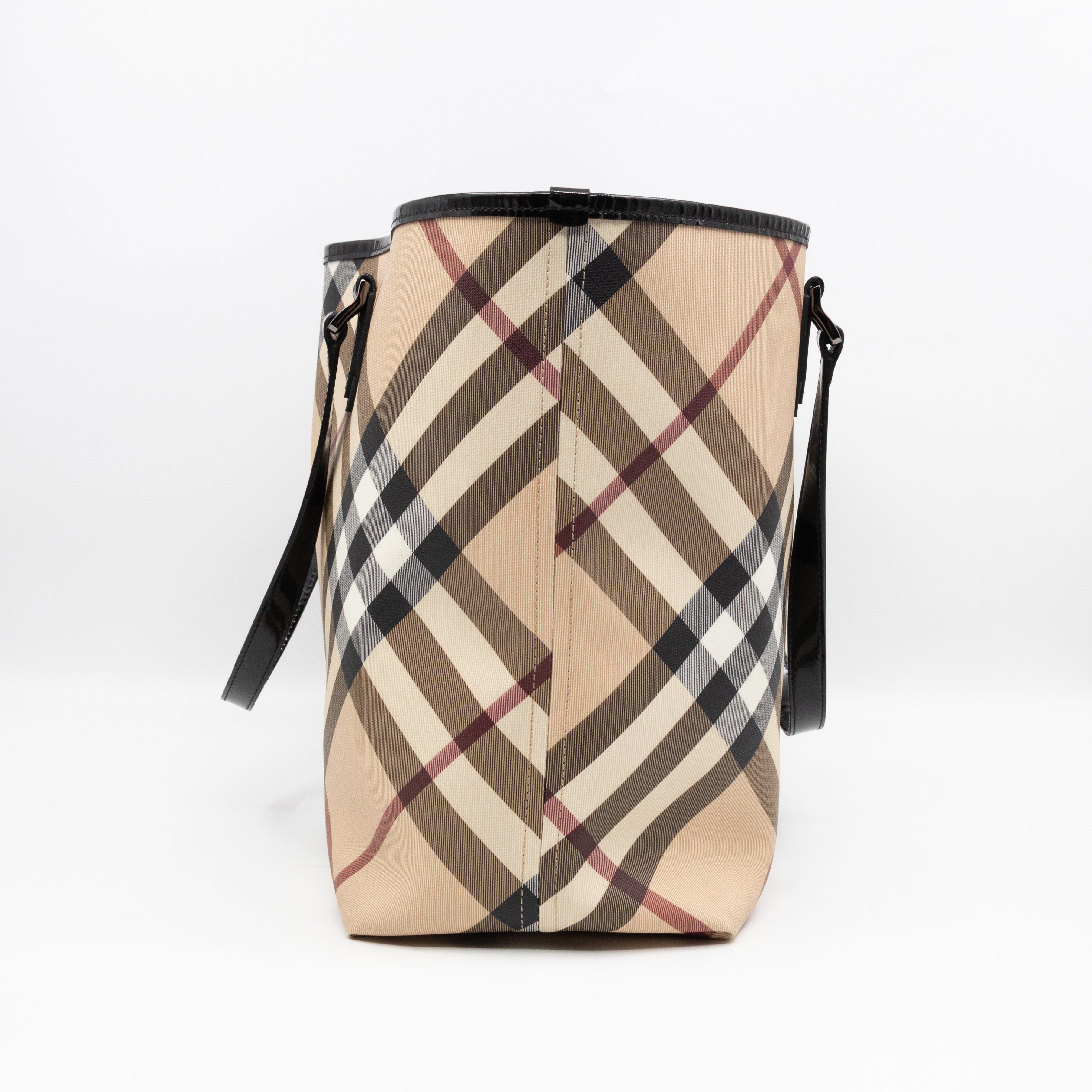 Nickie Tote with Pouch Supernova Check