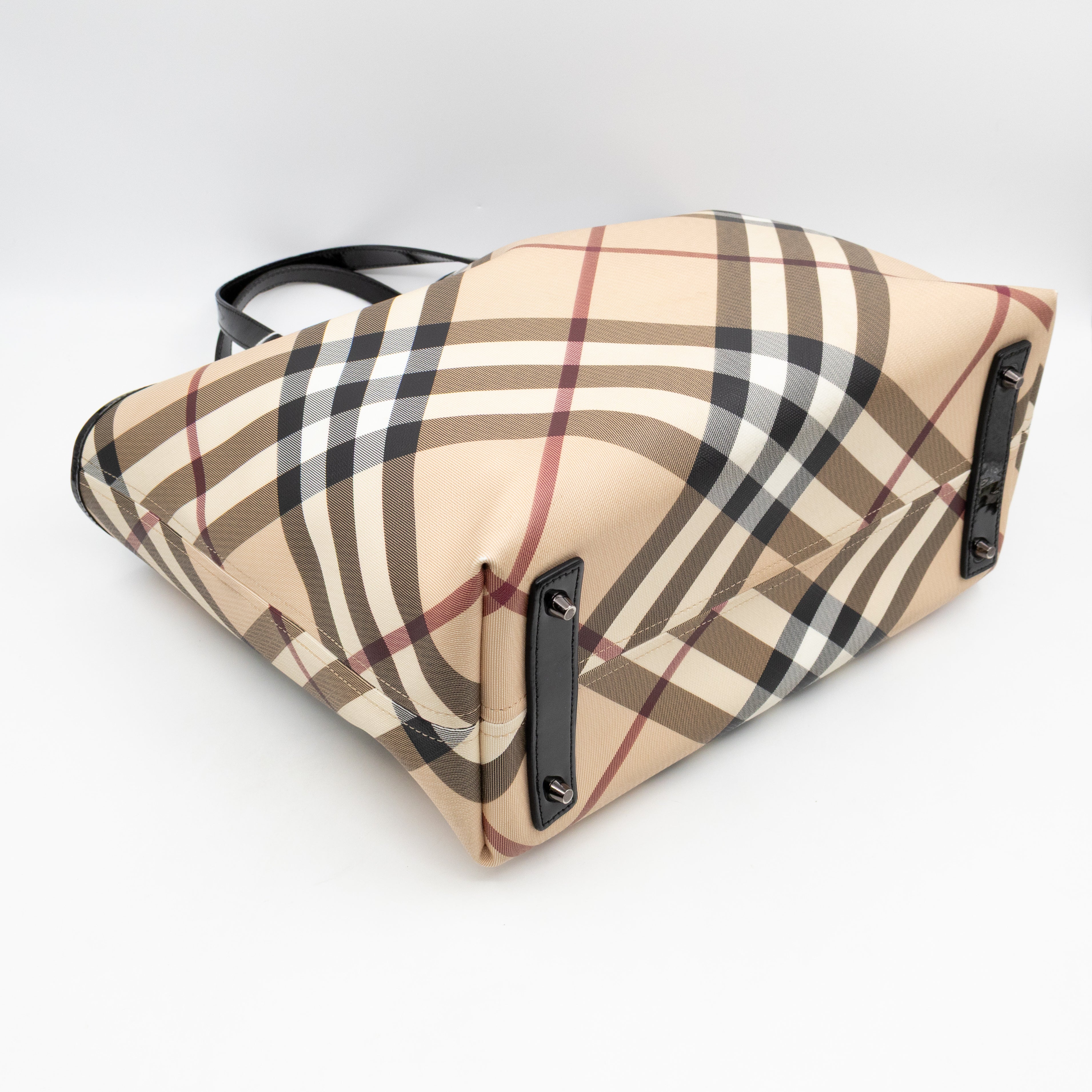 Nickie Tote with Pouch Supernova Check