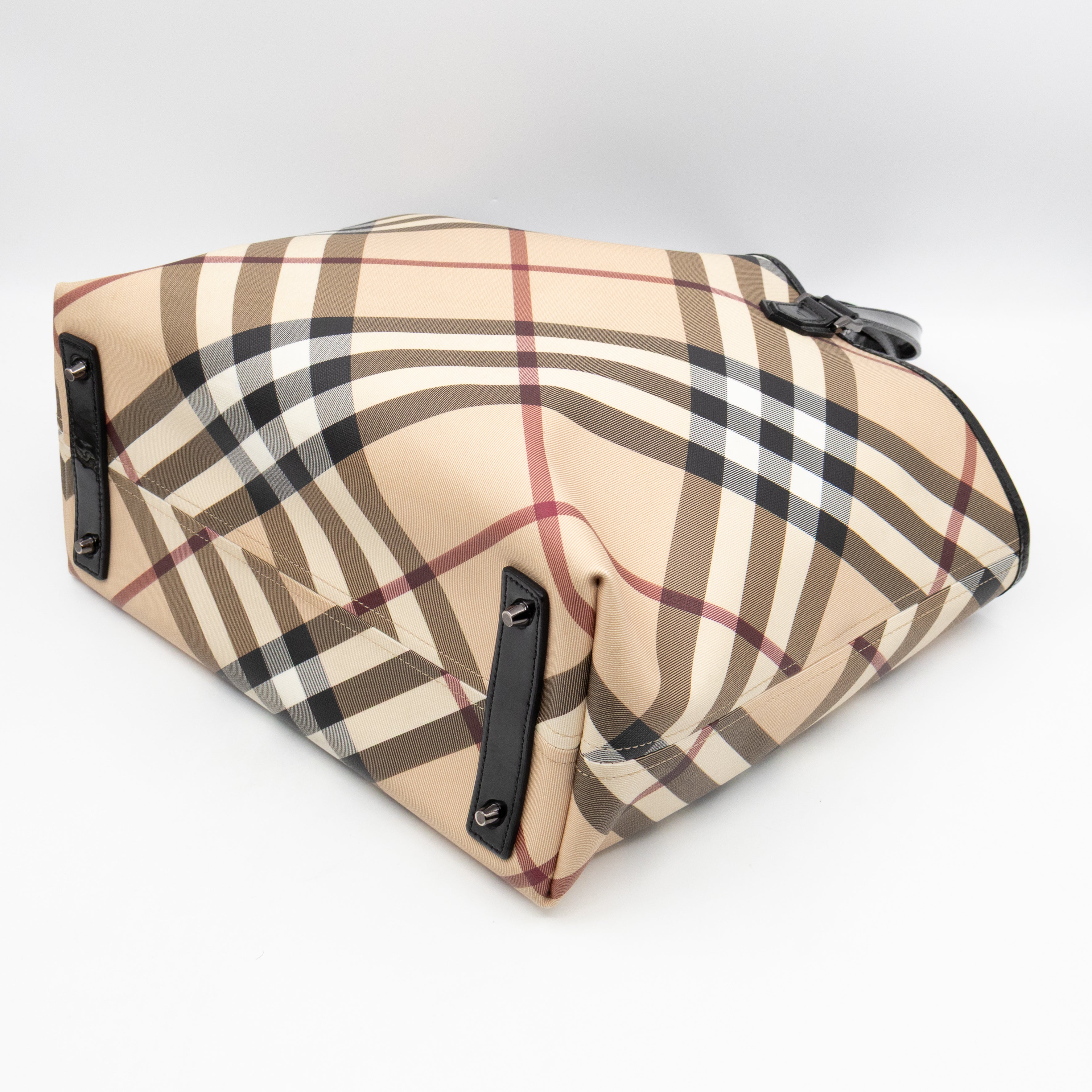 Nickie Tote with Pouch Supernova Check