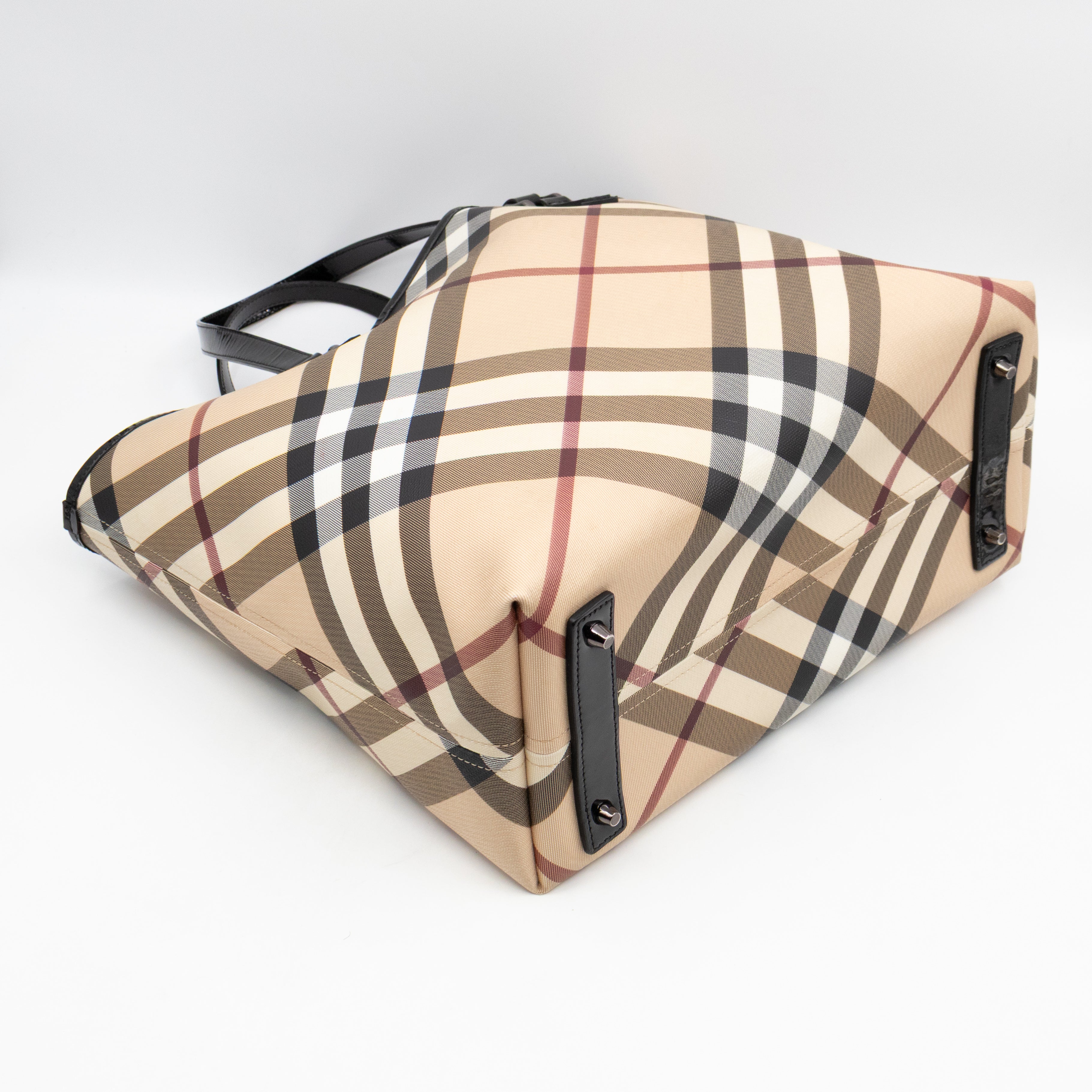 Nickie Tote with Pouch Supernova Check