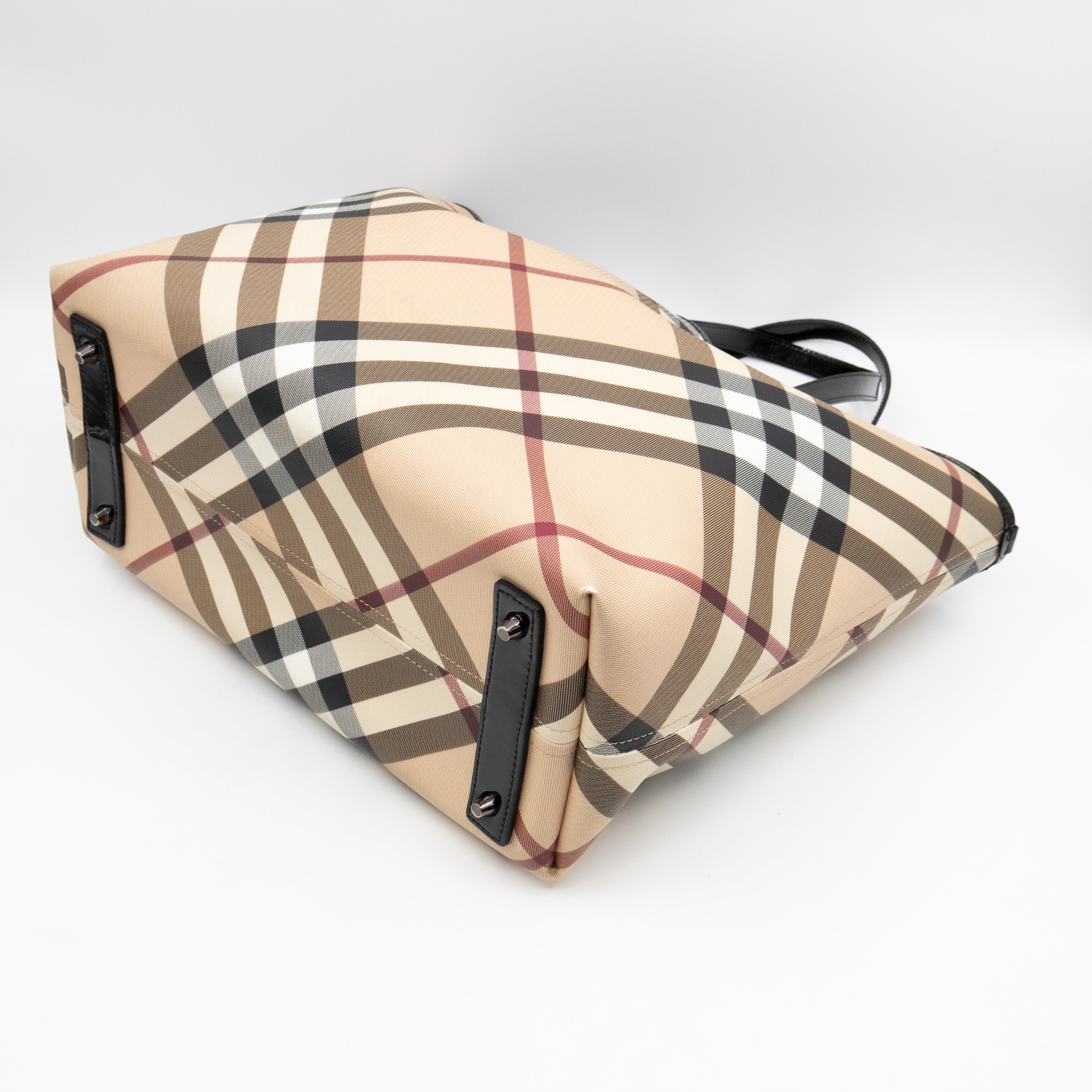 Nickie Tote with Pouch Supernova Check